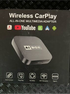 Wireless CarPlay Adapter - Black